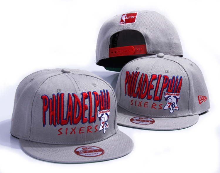 NBA Philadelphia 76ers NE Snapback Hat #04